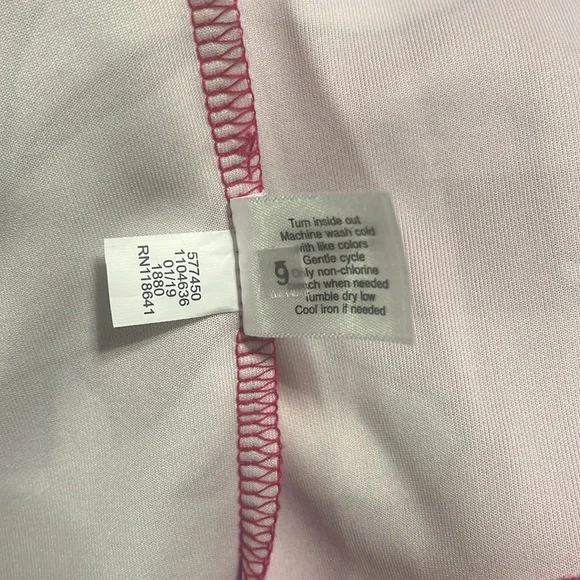 Lane Bryant Dress Sz 26 Sheath Pink Floral Print Off-Shoulder Feminine Fairy - Picture 7 of 8